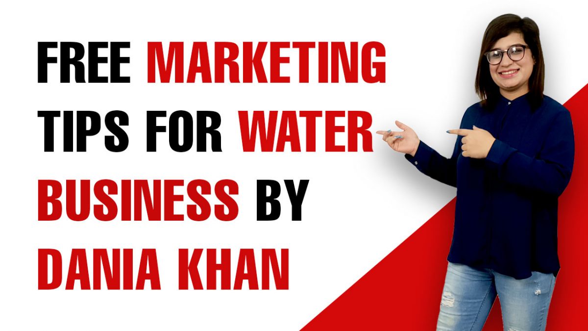 Free Marketing Tips For Water Business